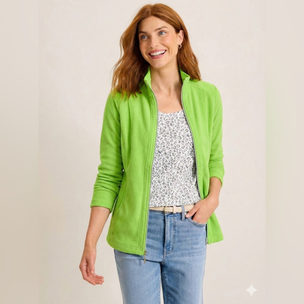 💚 Tommy Bahama Full-Zip Green Aruba Sweatshirt 💚